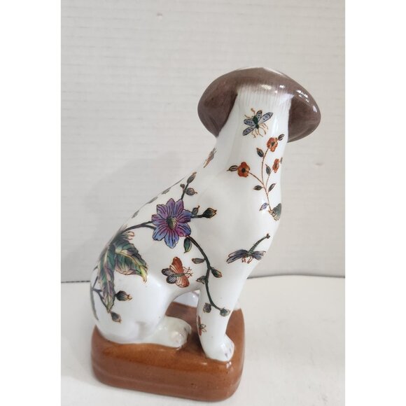 Vintage Chinese Porcelain Foo Dog Figurine Statue - Picture 3 of 5